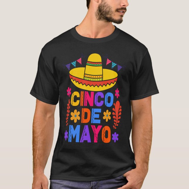 Cinco De Mayo Fiesta Surprise Camisa 5 De Mayo Viv (Anverso)
