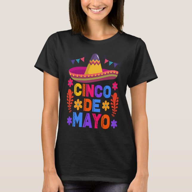 Cinco De Mayo Fiesta Surprise Camisa 5 De Mayo Viv (Anverso)