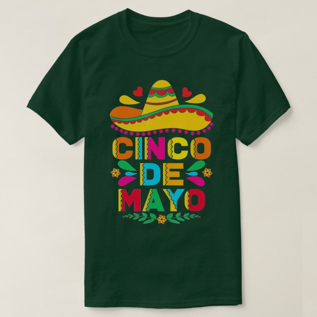 Cinco De Mayo Fiesta Surprise Camisa 5 De Mayo Viv (Diseño del anverso)