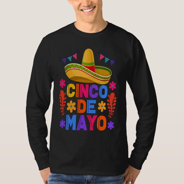 Cinco De Mayo Fiesta Surprise Camisa 5 De Mayo Viv (Anverso)