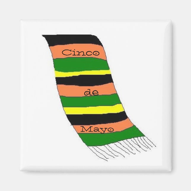 Cinco de Mayo - imán (Frente)