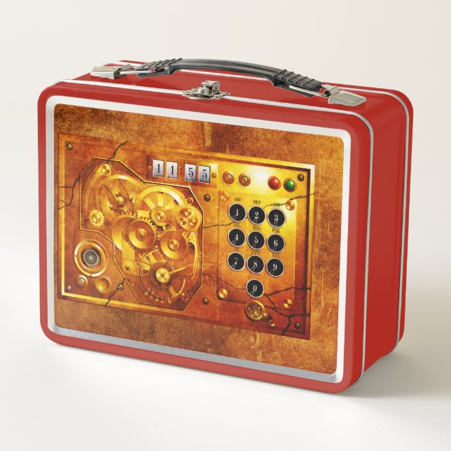 Cinco para las 12 reloj Steampunk Grunge Case-Mate (Anverso)