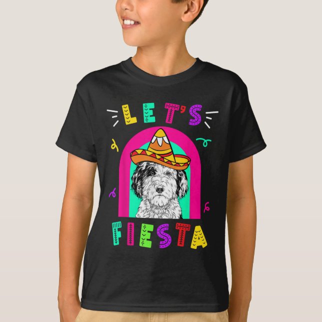 Cinco perros de mayo vamos a Fiesta Camisa 5 de Ma (Anverso)