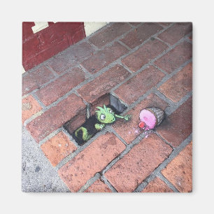 cinco-segundo imán de la regla