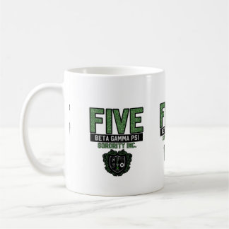 Cinco tazas de café