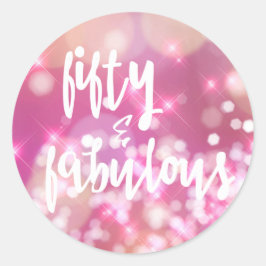 Cincuenta y fabulosos - Pegatinas Glam 50