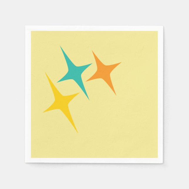 Cincuenta y tantos años - servilleta de tres estre (Anverso)