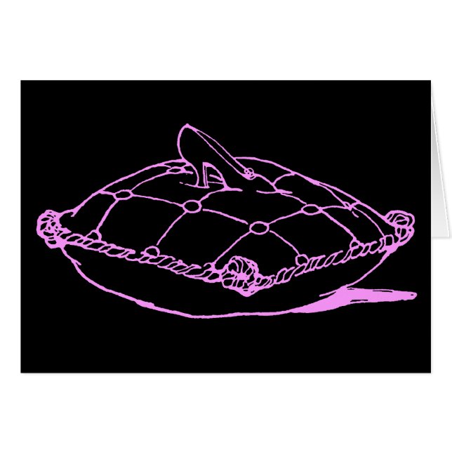 Cinderella Slipper Vintage Fairytale Art (Anverso (Horizontal))