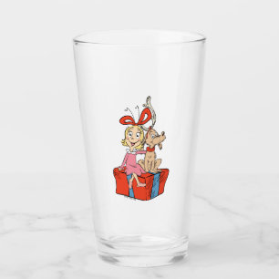 Cindy Lou Who y Max en un regalo