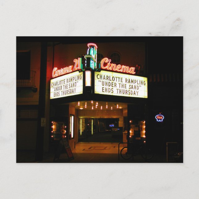 Cine 21 en la tarjeta postal Portland Oregon de la (Anverso)