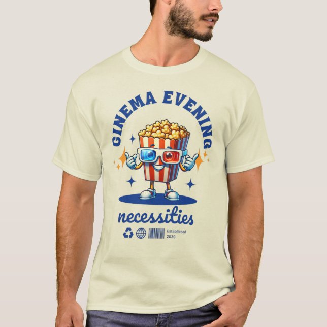 Cine con camiseta de necesidad (Anverso)