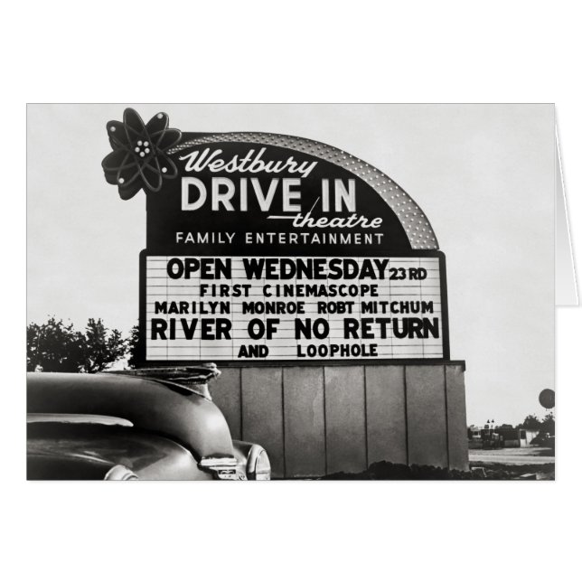 Cine Drive-In, 1954 (Anverso (Horizontal))