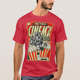 CINEMA retro: Camiseta nocturna de película