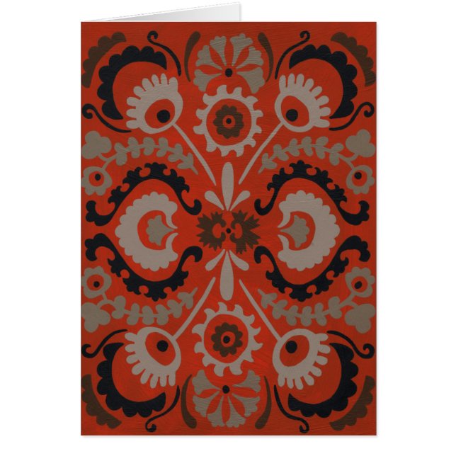 Cinnabar Suzani I (Frente)