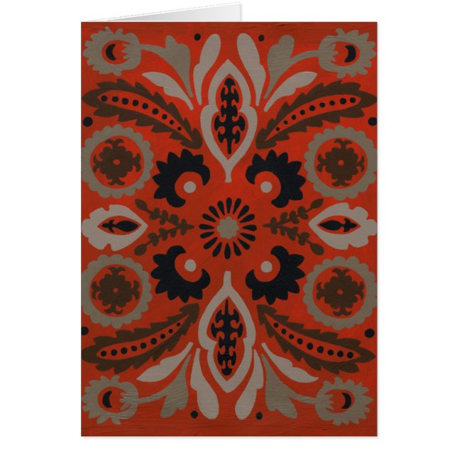 Cinnabar Suzani II (Frente)