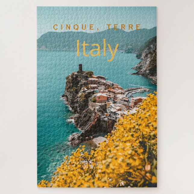 Cinque Terre, el rompecabezas colorido de Italia (Vertical)