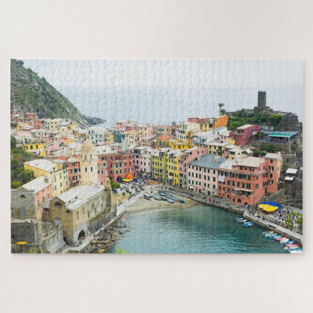 Cinque Terre Jigsaw Puzzle - Vernazza (Horizontal)