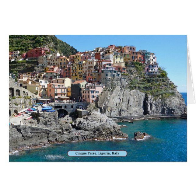 Cinque Terre, Liguria, Italia (Anverso (Horizontal))