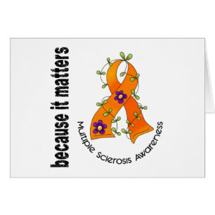Cinta 3 de la flor del ms de la esclerosis