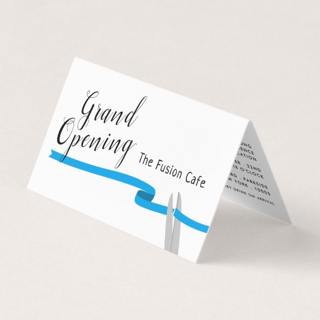 Cinta azul, tarjeta de foto/mapa de la gran ceremo (Anverso)