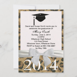 Cinta Blanca Y Invitación A La Graduación De Leopa
