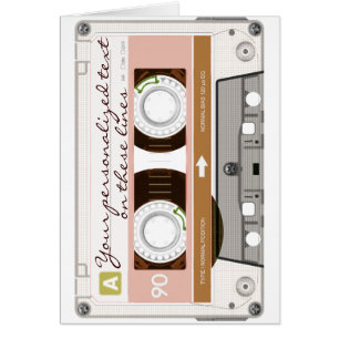 Cinta cassette - bronceado -