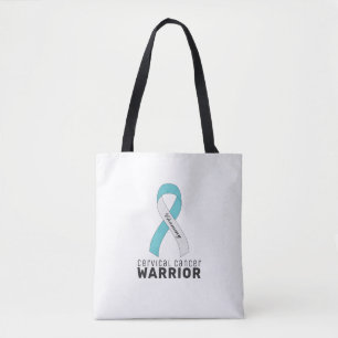 Cinta cervical para cáncer Bolsa blanca de tetas