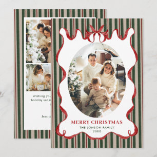 Cinta Coqueta de Navidad de Terciopelo Rojo Vintag