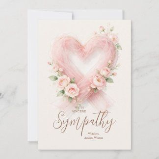 Cinta Corazón de Rosa Suave Simpatía AML26