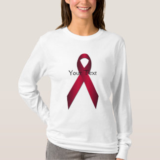 Cinta Cranberry Awareness Cinta Damas LS Camisetas