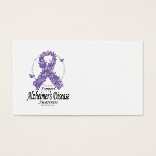 Cinta de Alzheimers de mariposas