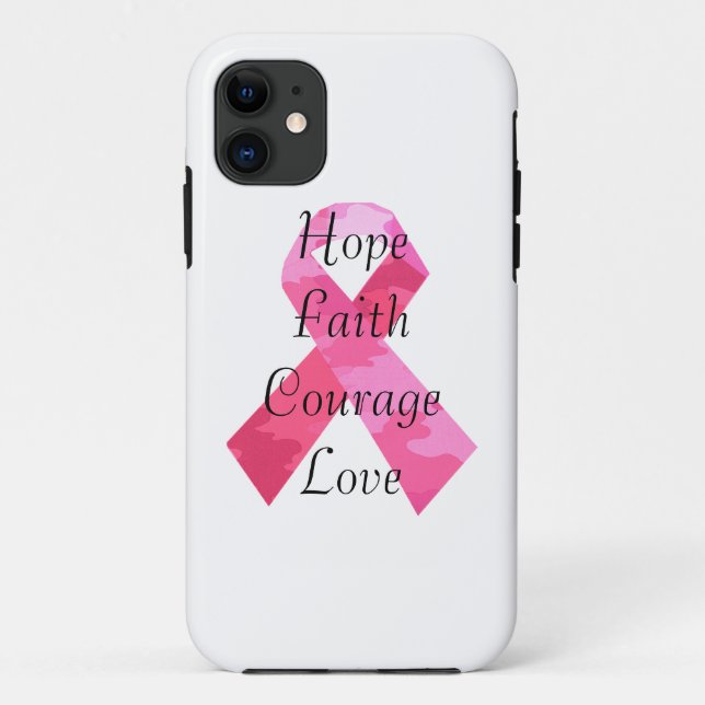 Cinta de Camuflaje Rosa Fe iPhone 5 5S Funda (Reverso)