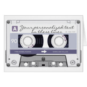 Cinta de casete - gris -