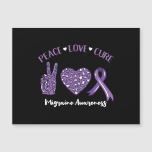Cinta de Conciencia de Migraña Cura Amor Paz
