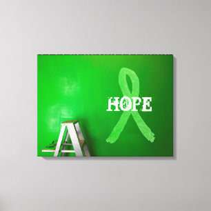 Cinta de Conciencia del Mal de Lyme HOPE Arte de L