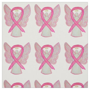 Cinta de Concienciación Rosa Cáncer de Mama Tela T