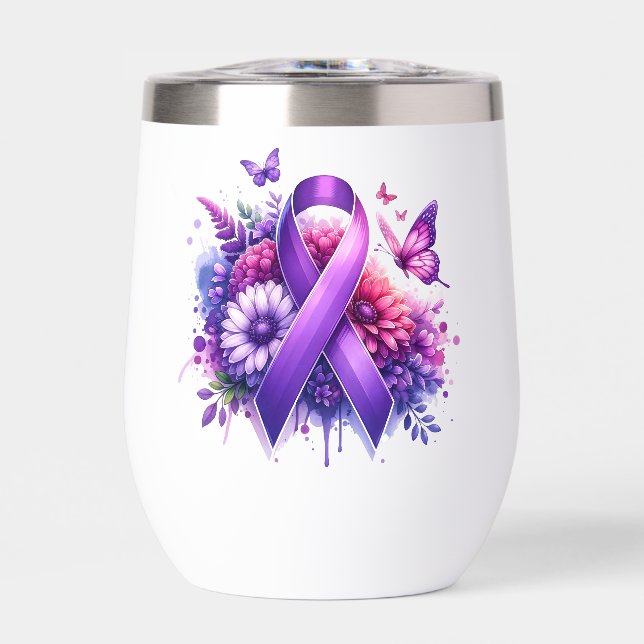 Cinta de Concienciación sobre Fibromialgia (Frente)