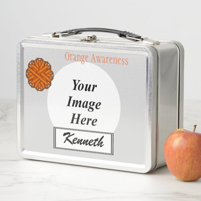 Cinta de flores naranja por Kenneth Yoncich (In situ)