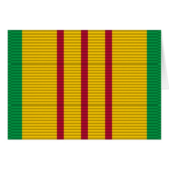 Cinta de la medalla de Vietnam (Anverso (Horizontal))