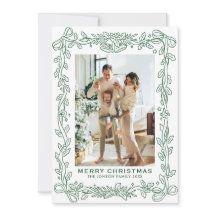 Cinta de Lazo de Navidad Verde Salvia Festiva 2 Fo