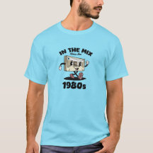 Cinta de Mezcla Retro de los 80 - Camiseta Unisex