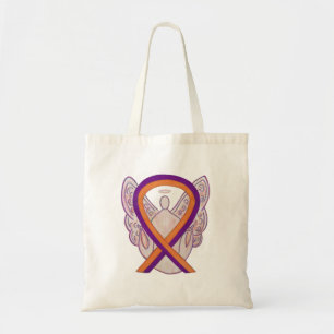 Cinta de naranja y conciencia de la orquídea Bolsa