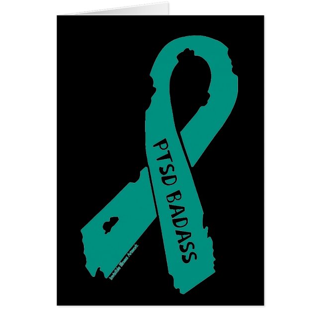 Cinta desgarrada/placa...PTSD (Frente)