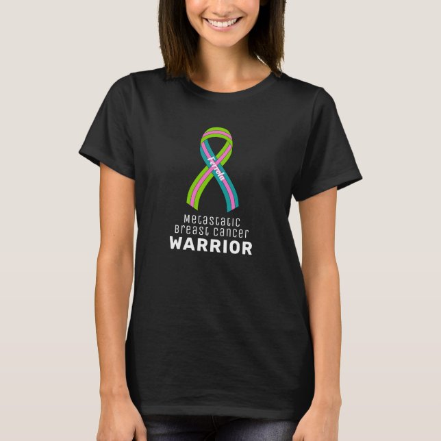 Cinta metastásica para el cáncer de mama Camiseta  (Anverso)