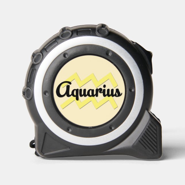 Cinta Métrica Acuario (Anverso)
