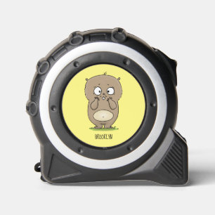 Cinta Métrica Afortunadamente adorable personalizado de hámster 