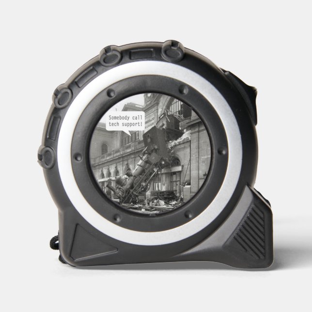 Cinta Métrica Alguien llame al tren de asistencia técnica Wrect (Anverso)