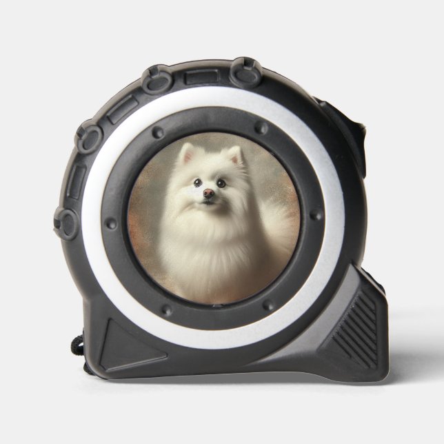 Cinta Métrica American Eskimo Dog (Anverso)