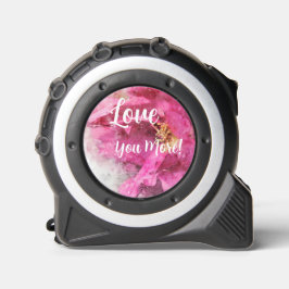Cinta Métrica Amor Floral Rosa Te Amo Más