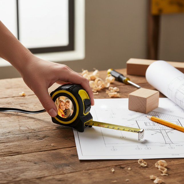 Cinta Métrica Añadir su propia plantilla de fotos (Subido por el creador)